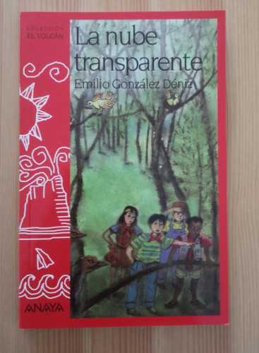Portada del libro de La nube transparente