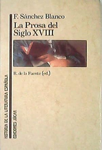 Portada del libro de La Prosa del siglo XVIII