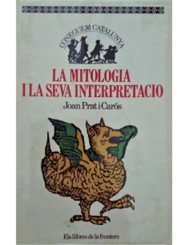 Portada del libro de La Mitología i la seva interpretacio