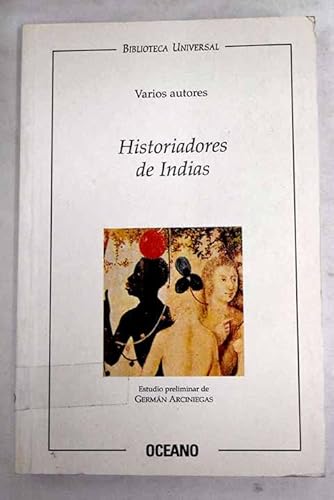 Portada del libro de HISTORIADORES DE INDIAS