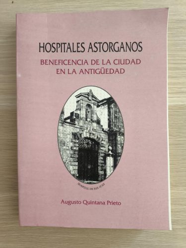 Portada del libro de Hospitales astorganos