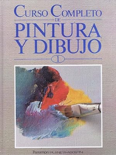 Portada del libro de Curso Completo de Pintura y Dibujo