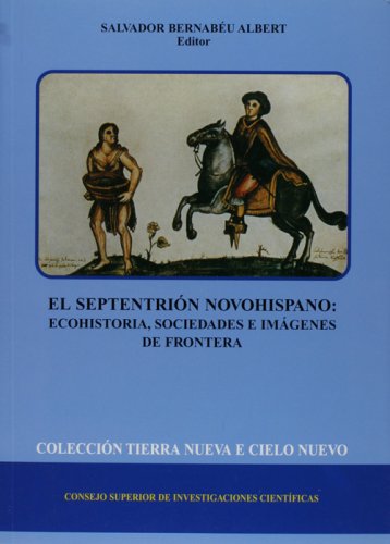 Portada del libro de El septentrión novohispano