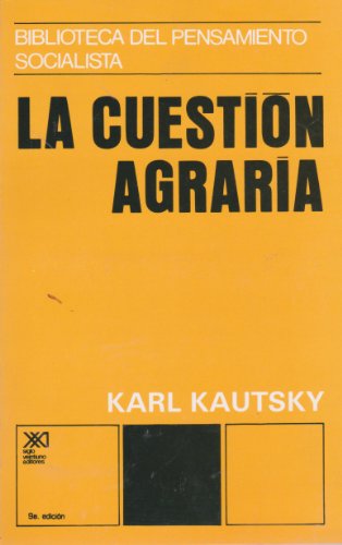 Portada del libro de La cuestión agraria