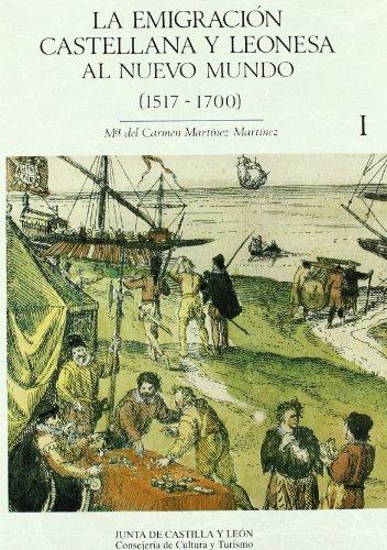 Portada del libro de La emigración castellana y leonesa al Nuevo Mundo