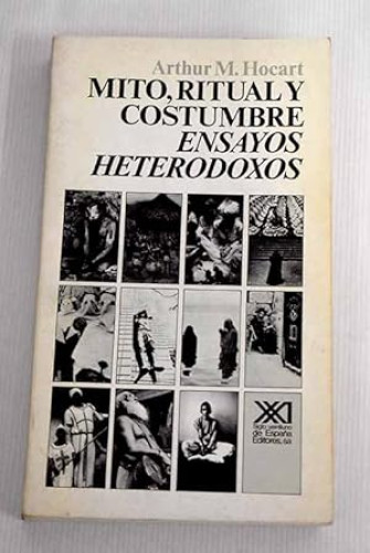 Portada del libro de Mito, ritual y costumbre