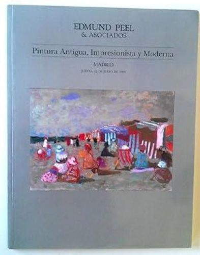 Portada del libro de Edmund Peel pintura antigua impresionista y moderna