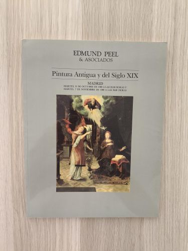 Portada del libro de EDMUND PEEL PINTURA ANTIGUA Y DEL SIGLO XIX