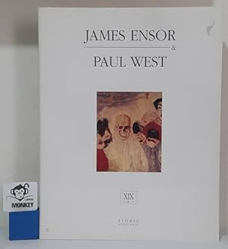 Portada del libro de James Ensor & Paul West
