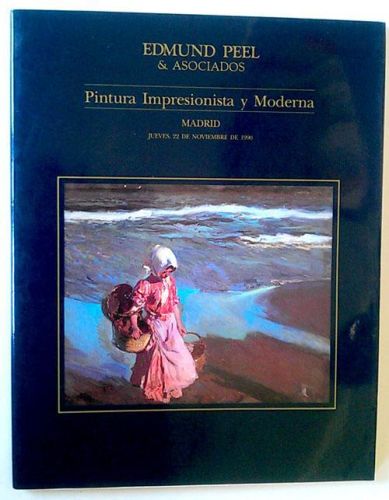 Portada del libro de EDMUND PEEL PINTURA IMPRESIONISTA Y MODERNA