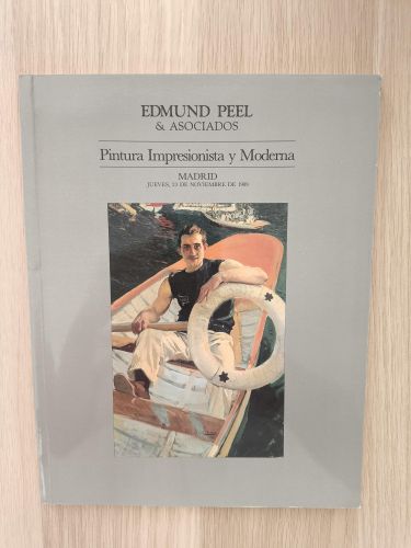 Portada del libro de PINTURA IMPRESIONISTA Y MODERNA, Edmund Peel & Asociados