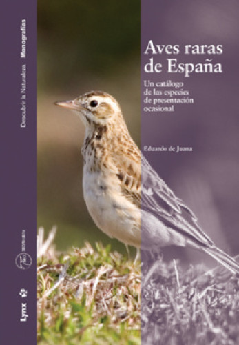 Portada del libro de Aves Raras de España