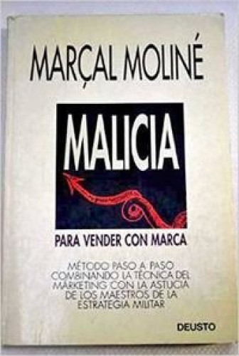Portada del libro de Malicia para vender con marca