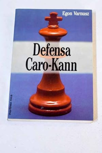 Portada del libro de Defensa Caro-Kann