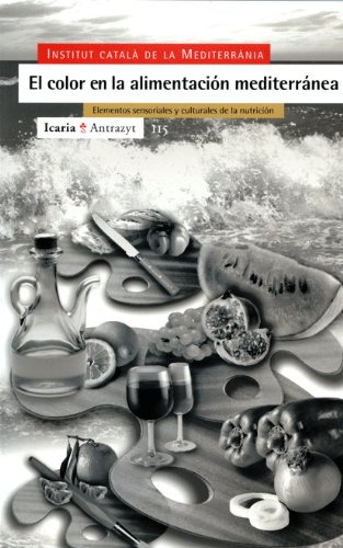 Portada del libro de El color en la alimentación mediterránea