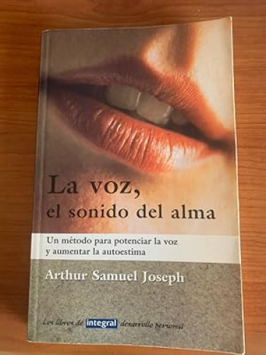 Portada del libro de La voz, el sonido del alma