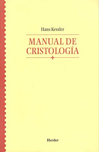 Portada del libro de Manual de Cristología