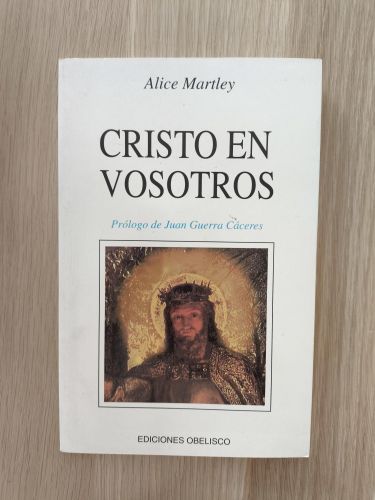 Portada del libro de Cristo en Vosotros