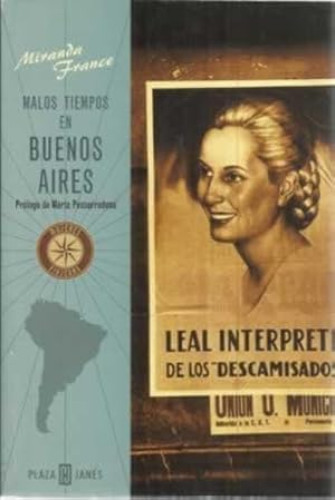 Portada del libro de Malos tiempos en Buenos Aires