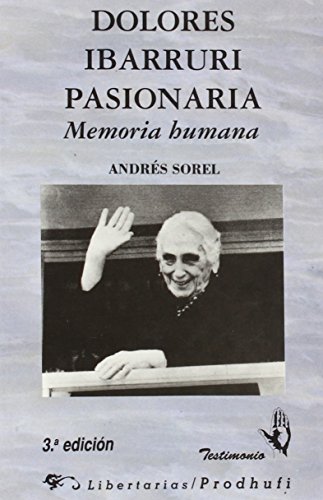 Portada del libro de Dolores Ibarruri, Pasionaria