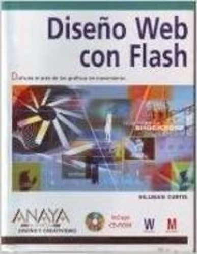 Portada del libro de Diseño web con Flash
