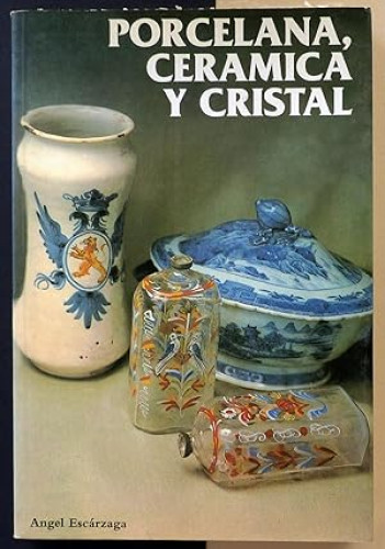 Portada del libro de Porcelana, cerámica y cristal