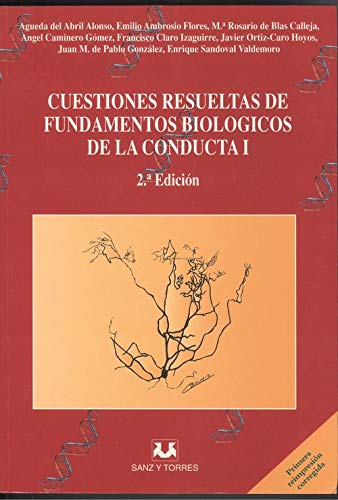 Portada del libro de Cuestiones resueltas de fundamentos biológicos de la conducta I