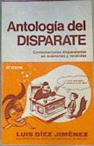 Portada del libro de Antología del disparate
