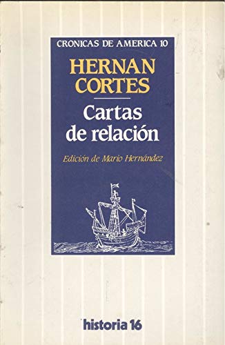 Portada del libro de Cartas de relación