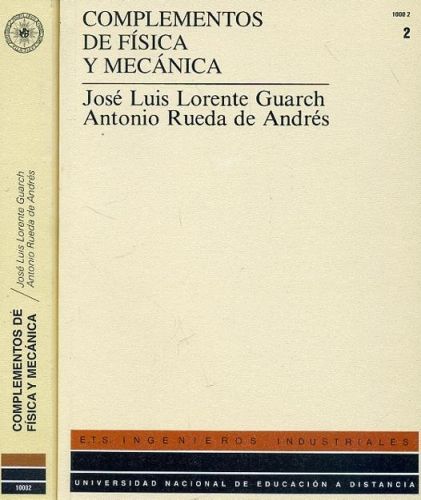 Portada del libro de Complementos de física y mecánica