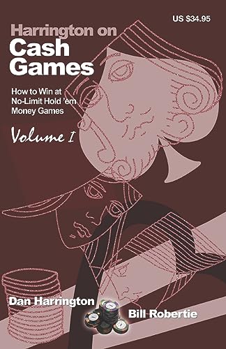 Portada del libro de Harrington on Cash Games, Volume I