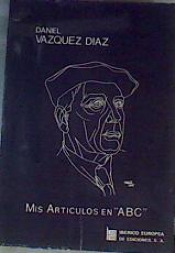 Portada del libro de Mis artículos en ABC