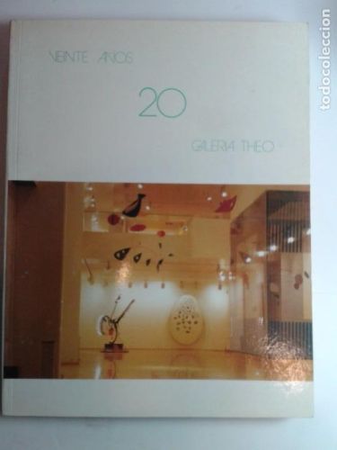 Portada del libro de VEINTE AÑOS 20 GALERÍA THEO 