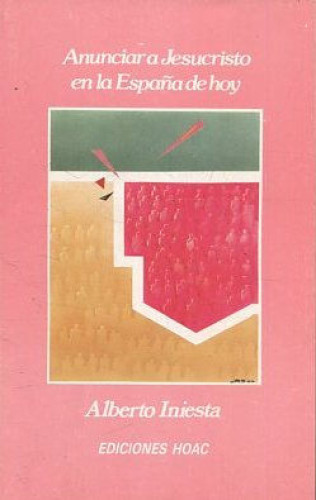 Portada del libro de Anunciar a Jesucristo en la España de hoy