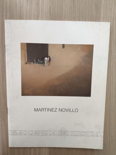 Portada del libro de Martinez Novillo. Galería Biosca