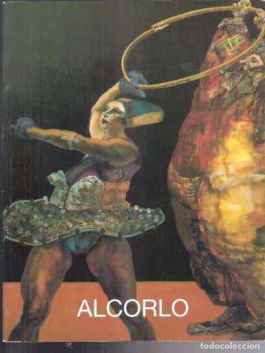 Portada del libro de Alcorlo, Mayo 1990. Galeria Biosca.