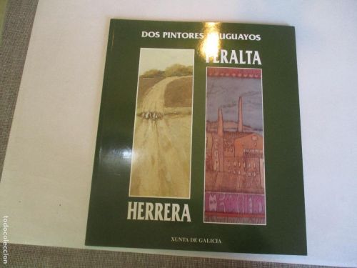 Portada del libro de Dos pintores uruguayos, Peralta y Herrera