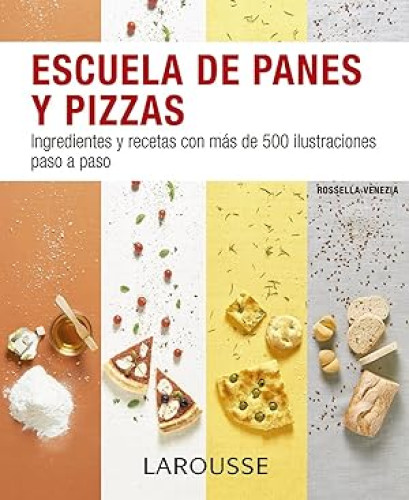 Portada del libro de Escuela de panes y pizzas