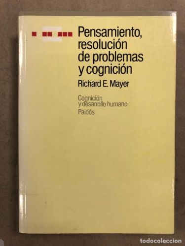 Portada del libro de Pensamiento, resolución de problemas y cognición