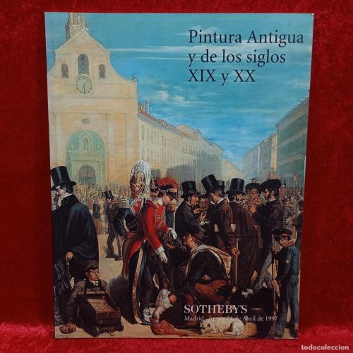 Portada del libro de PINTURA ANTIGUA Y DE LOS SIGLOS XIX Y XX - SOTHEBY'S 