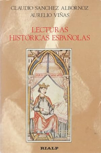 Portada del libro de Lecturas históricas españolas