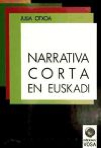 Portada del libro de Narrativa corta en Euskadi
