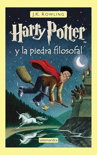 Portada del libro de Harry Potter y la piedra filosofal (Harry Potter 1)