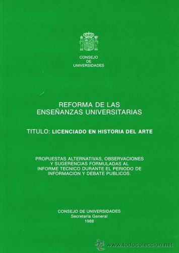 Portada del libro de REFORMA DE LAS ENSEÑANZAS UNIVERSITARIAS. 