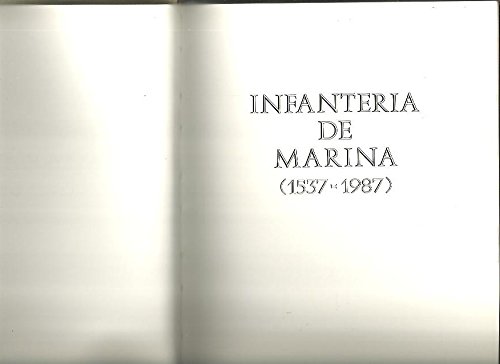 Portada del libro de Infanteria de Marina (1537-1987)