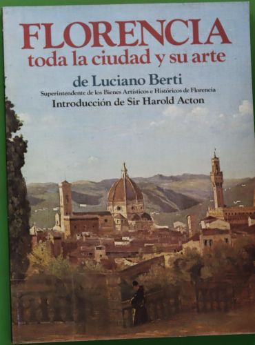 Portada del libro de Florencia toda la ciudad y su arte