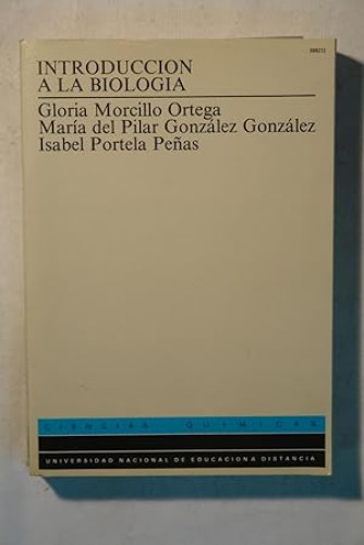 Portada del libro de Introducción a la biología
