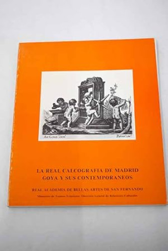 Portada del libro de La Real Calcografía de Madrid