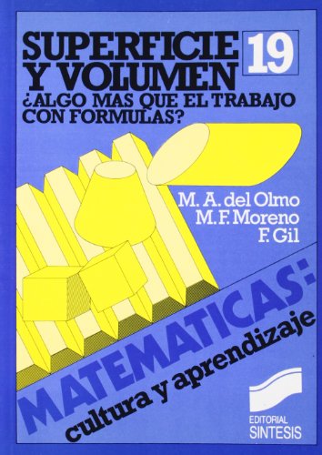 Portada del libro de Superficie y volumen