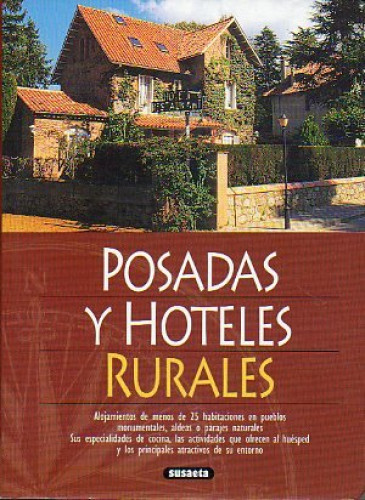 Portada del libro de Posadas y hoteles rurales